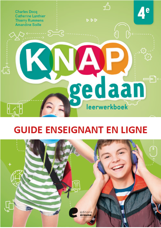 Knap Gedaan 4e - Guide enseignant en ligne
